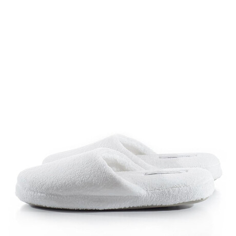 PANTUFLAS ALGODON BLANCO GLAN SLIPPER BUDDEMEYER