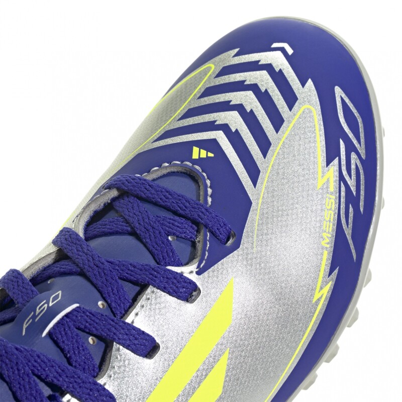 Championes adidas F50 Club TF J Messi Silver