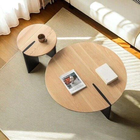 MESA DE CENTRO OSLO Natural - CIRCULAR