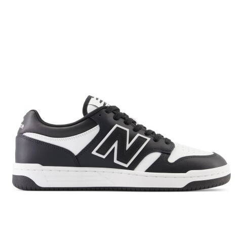 Championes New Balance de Hombre - 480 - BB480LBA WHITE/BLACK