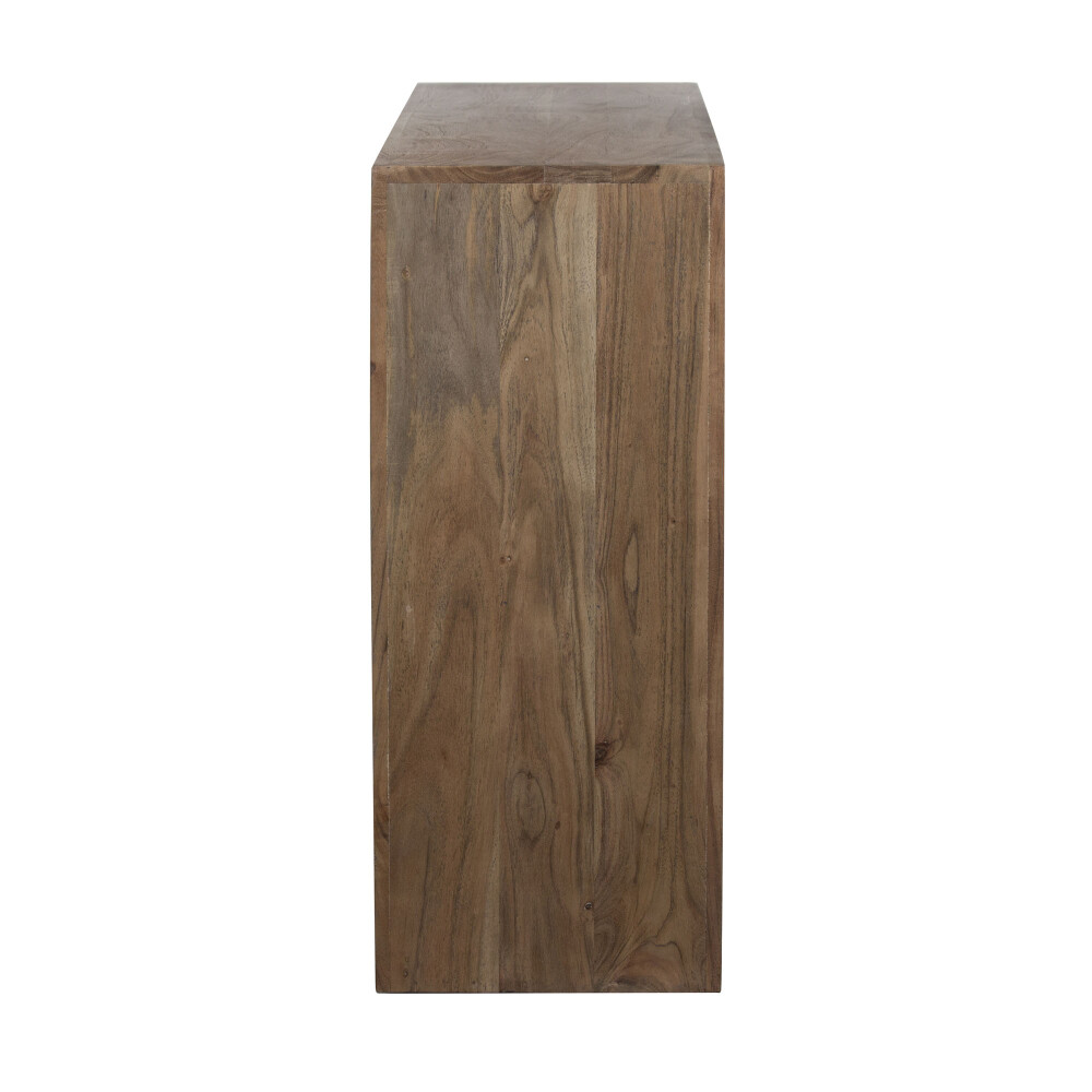 CONSOLA MADERA NATURAL-BEIGE CAMPO NATURAL