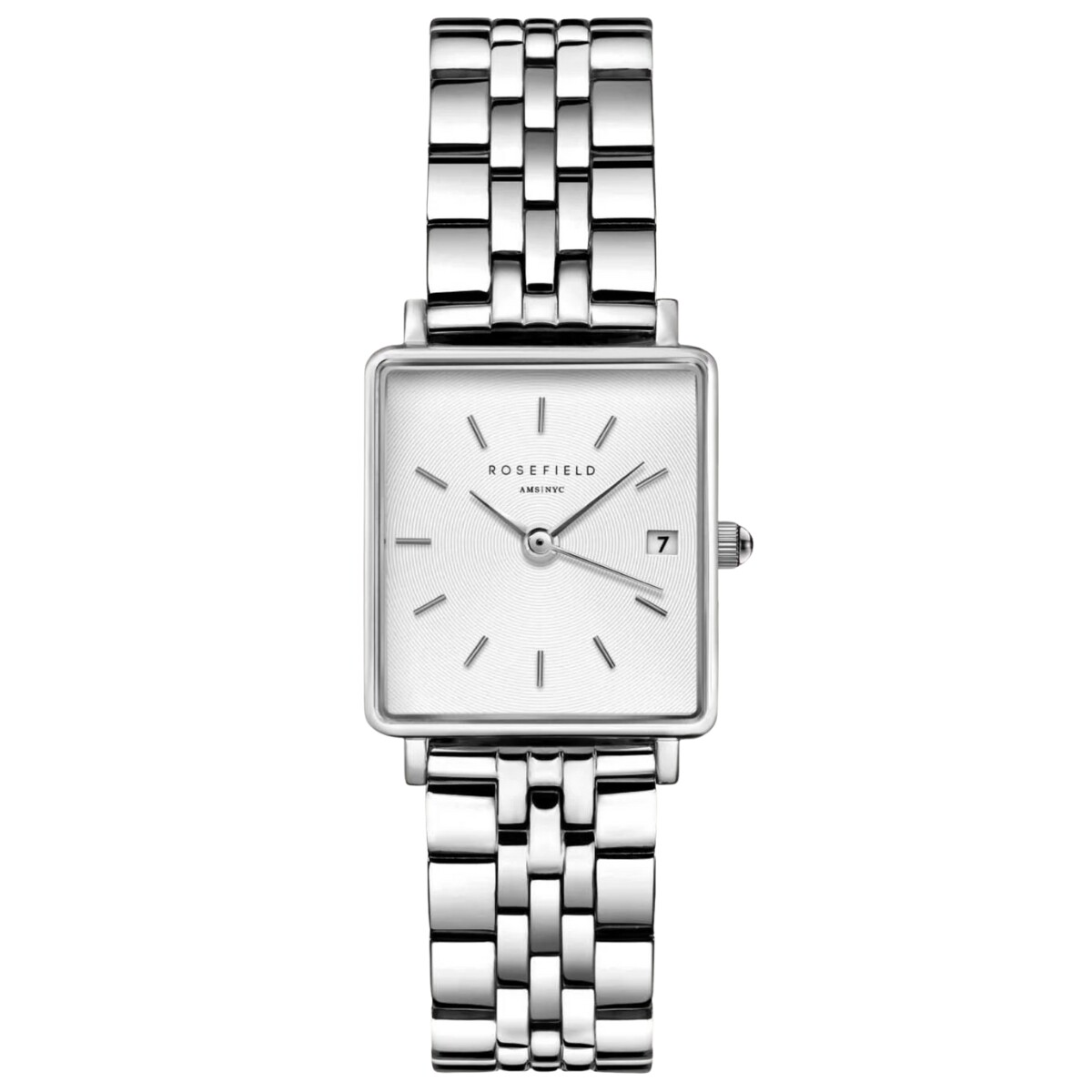 Reloj ROSEFIELD QMWSS-Q020 The Boxy XS Acero Plata 