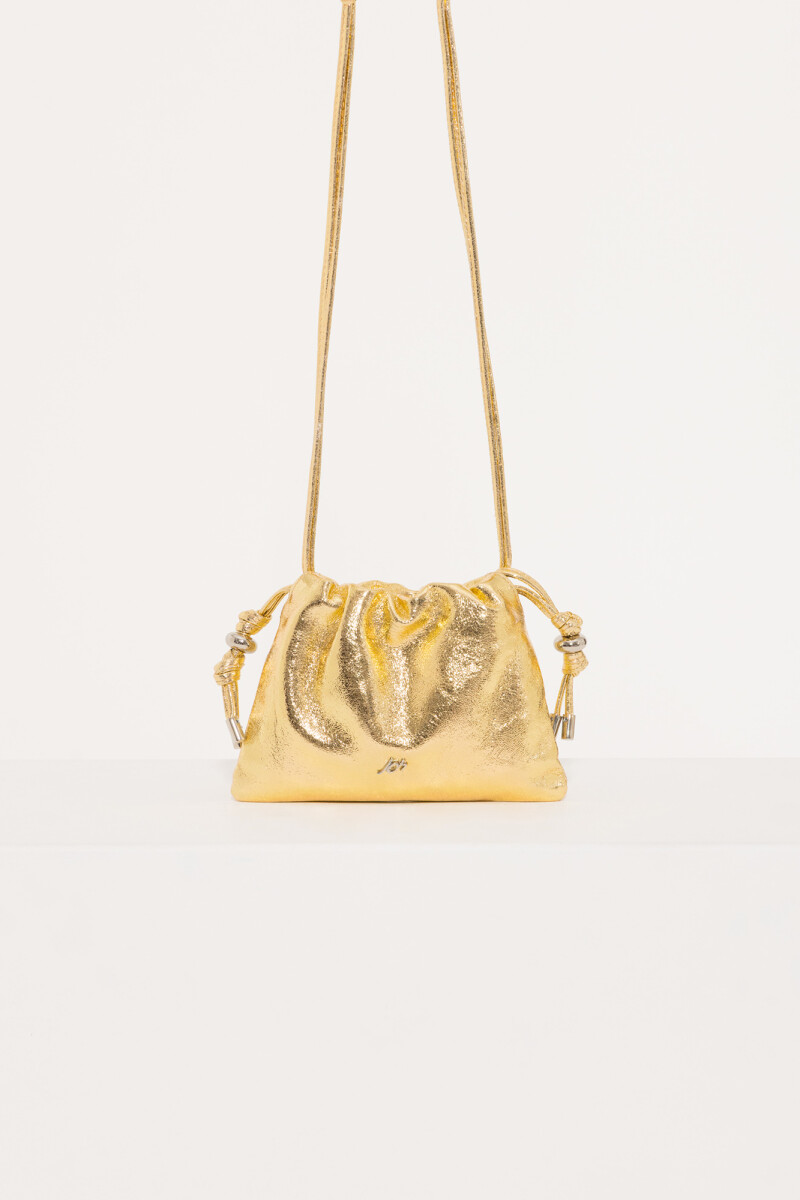 MINI BAG VERONA SHINE Dorado