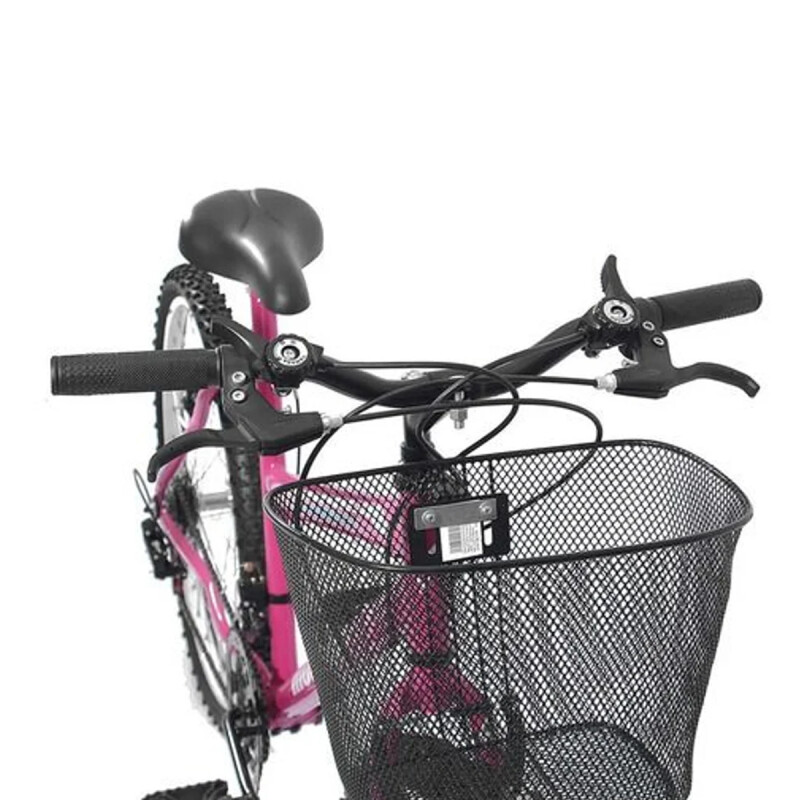 BICICLETA MORMAII RODADO 26 SAFIRA CON CANASTO ROSA Bicicleta Mormaii Rodado 26 Safira Con Canasto Rosa