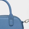 Cartera de mano New Penny en efecto cuero saffiano Coast Blue