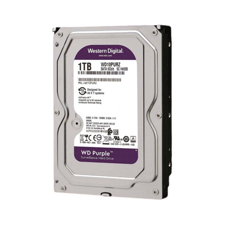 Disco Duro 3,5" - 1 TB WD Purple - Sata3 Intellipower 3565