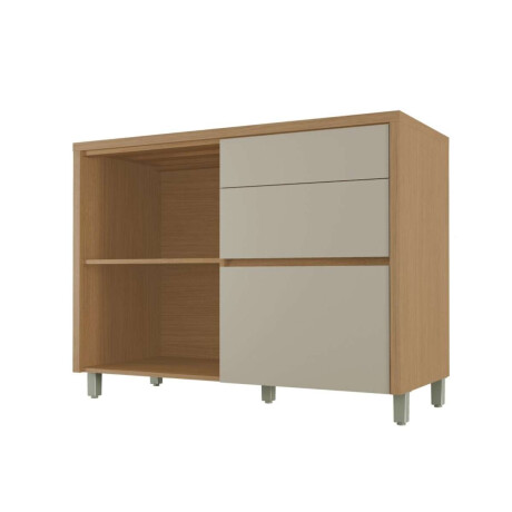 Bajo Mesada 2 Puertas 2C Condessa Marron/Gris