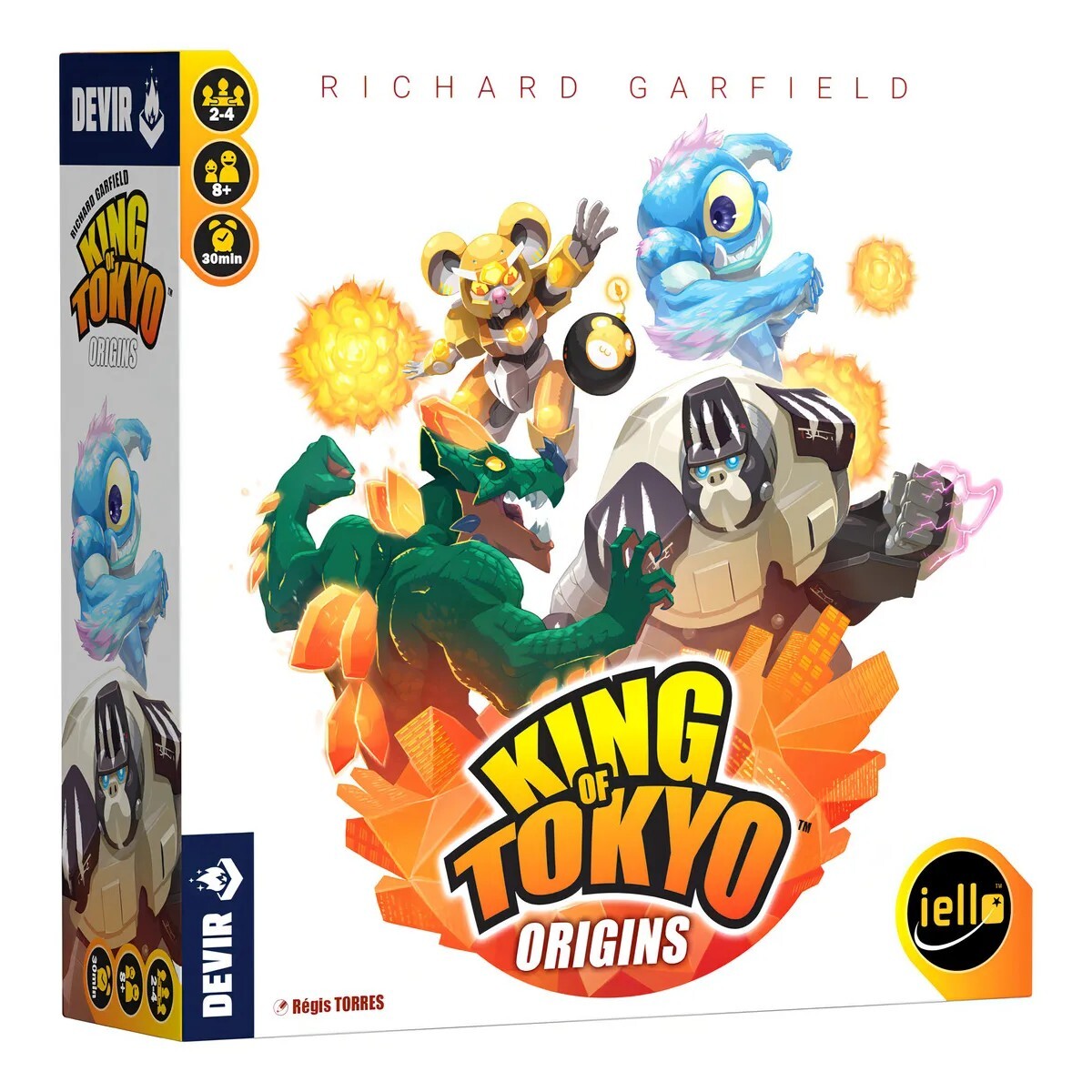 Juego de Mesa King Of Tokyo Devir Español 