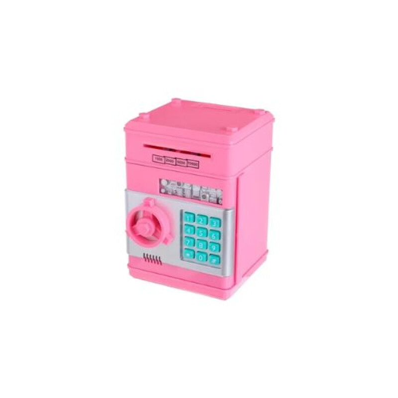 Mini Alcancia caja fuerte infantil - Rosada Mini Alcancia Caja Fuerte Infantil - Rosada