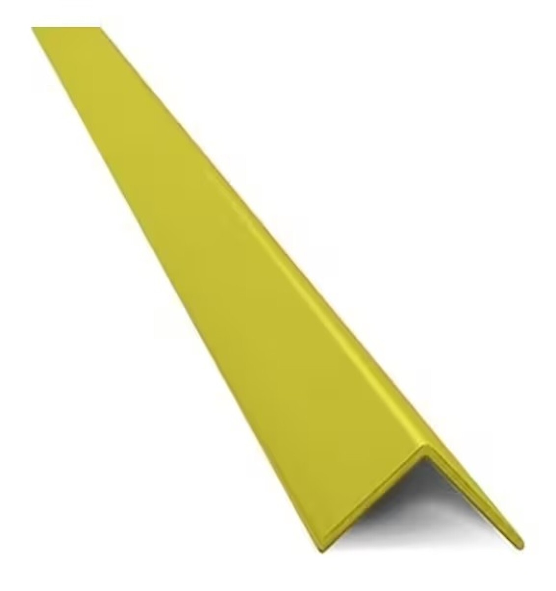 Aluminio Tapacanto 16x16mm 2.5mt Oro Mate 