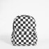 Mochila estampada NEGRO Y BLANCO