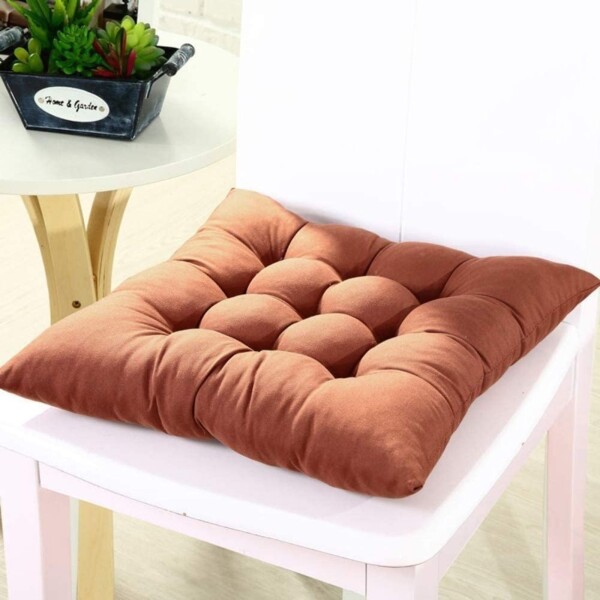 Almohadon Decorativo Poliester Algodón Super Cómodos X4 Color Variante MARRON