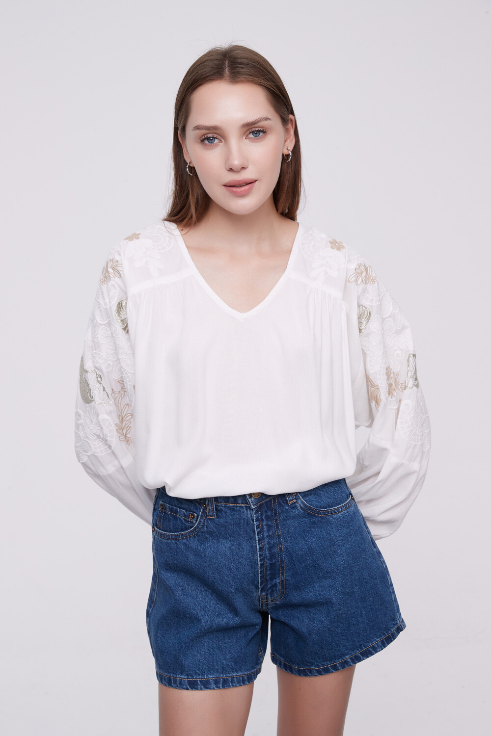 Blusa Cleo Marfil / Off White