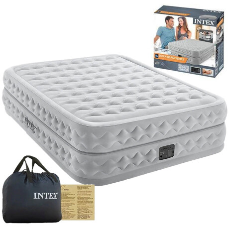 Colchón Sommier Inflable Intex 2 Plazas Eléctrico Inx064490