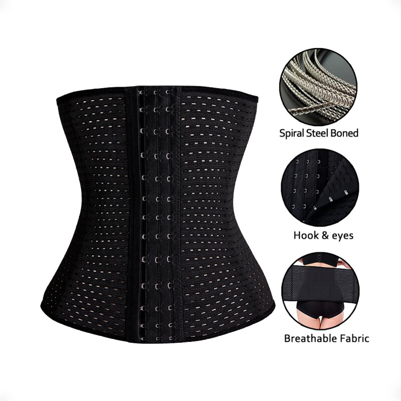 Faja Corset Reductor y Modelador de Abdomen Piel
