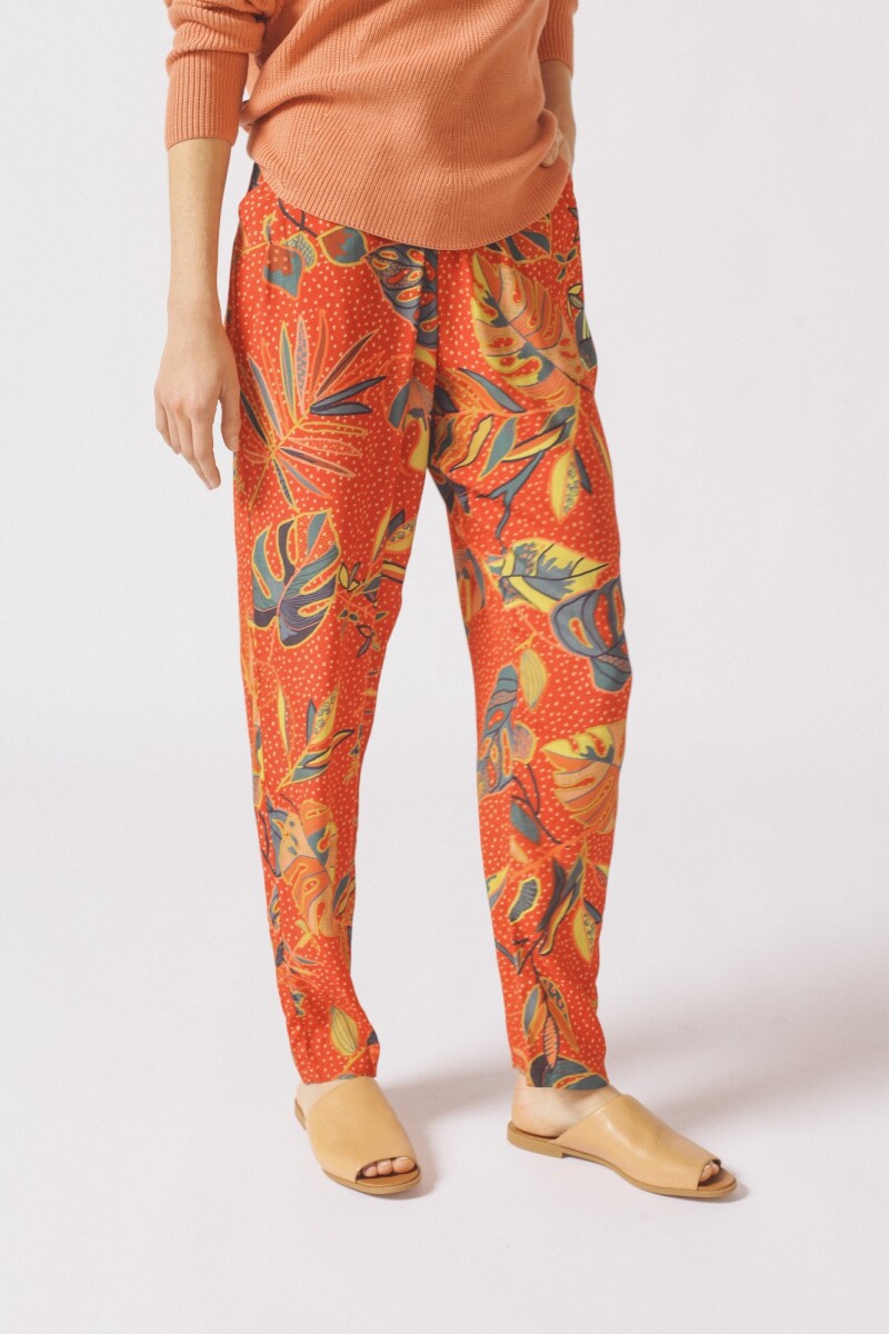 Pantalón Pinza Bermellon