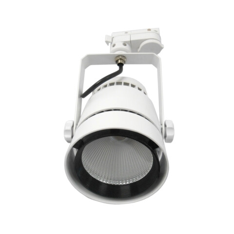 Spot LED integrado p/riel 50W cálida 40° blanco NV0130X