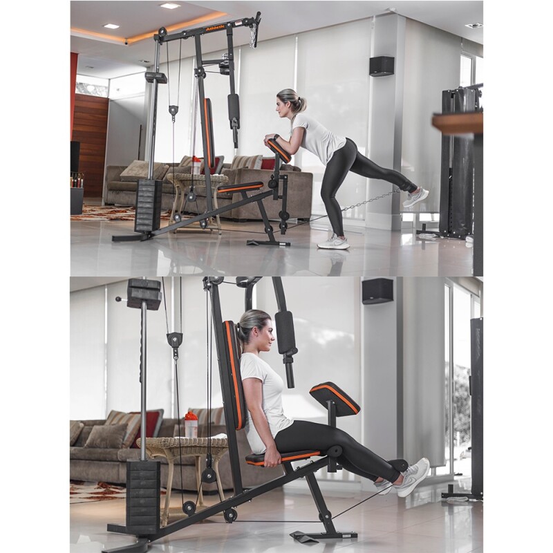 Gimnasio Multifunción Athletic 400M Negro