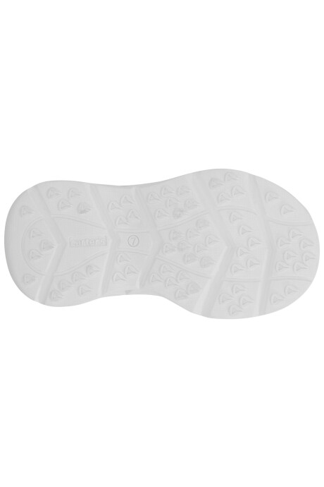 Sandalias jani con luces y velcro, diseño arcoíris Sin color