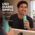 Irrigador Limpiador Oral Bucal Dental Brackets Profesional Verde