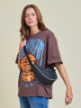 BANDOLERA NADINA RUSTY Negro