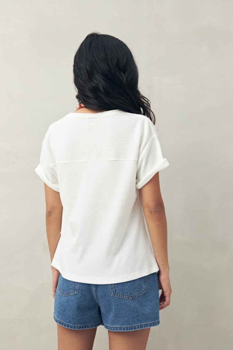 REMERA BASILE Blanco