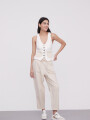 Pantalon Sanera Beige Claro