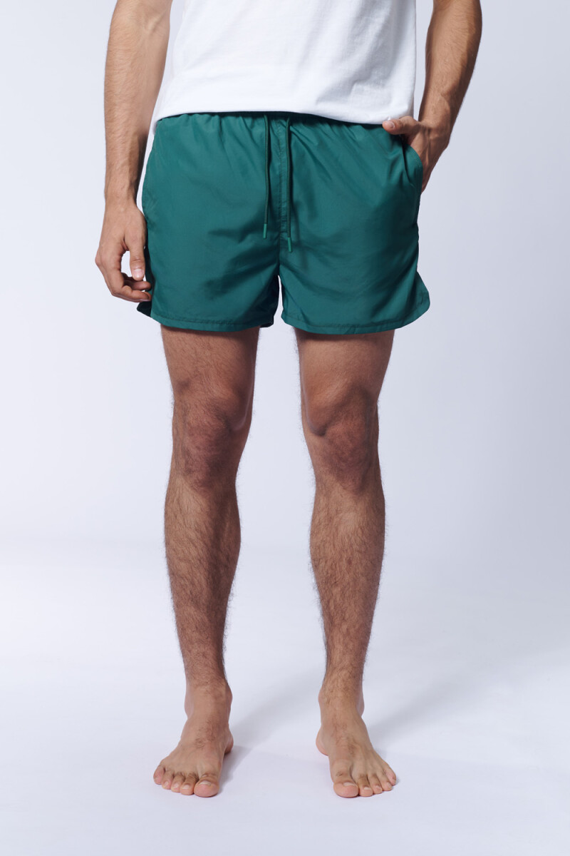 Short de baño Verde