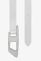 CINTURÓN LOGO D EN HEBILLA Blanco