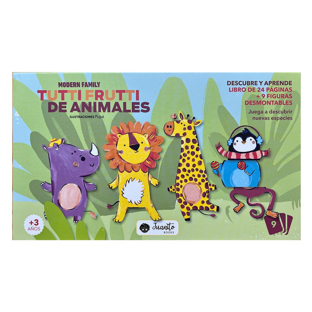 Libro Infantil "tutti Frutti De Animales" 