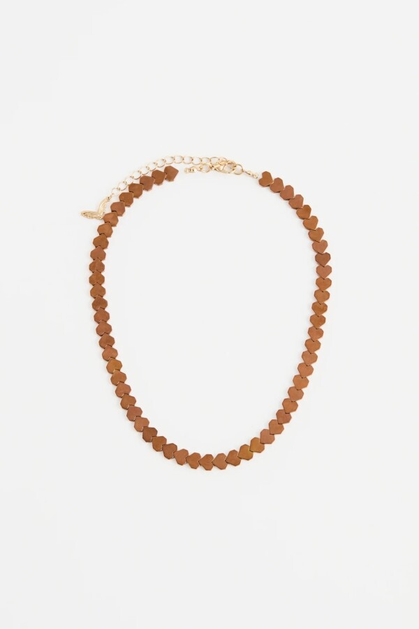 Collar Milu Heart Cobre