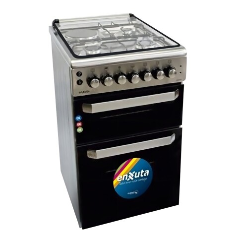 Cocina Enxuta CENX650I color acero inoxidable con puerta con visor Cocina Enxuta Cenx650i Color Acero Inoxidable Con Puerta Con Visor