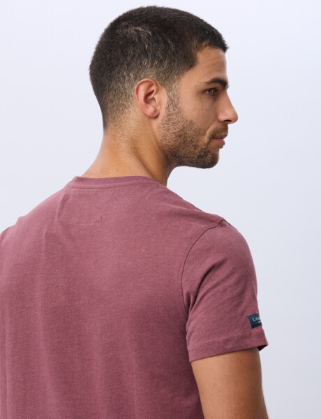 REMERA DE ALGODÓN Bordo