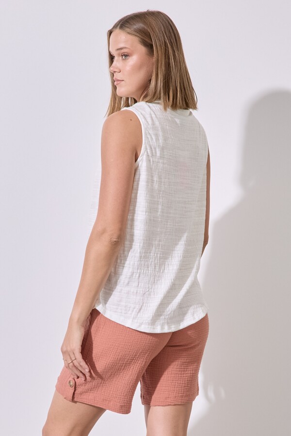 Musculosa Frunces CRUDO