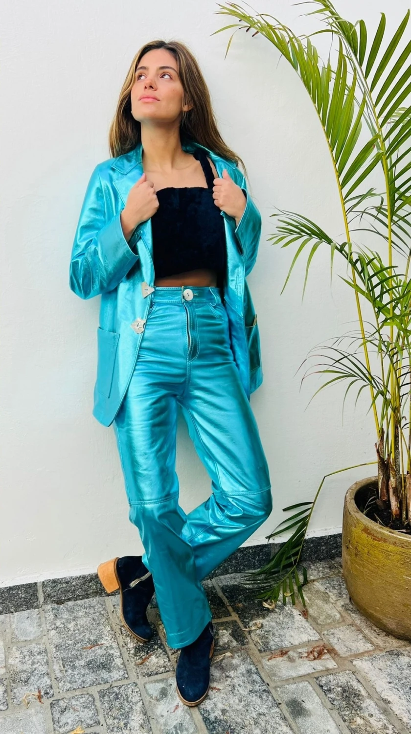 Leather Jeans Crawford Galácticos