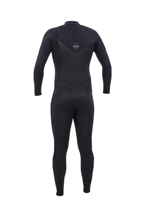 HyperFreak 4/3+mm - Chest Zip Full Wetsuit Black