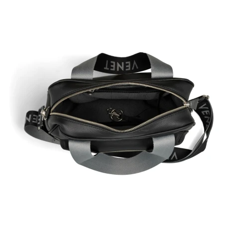 CARTERAS VENET - CUERO ROSCIUS NEGRO