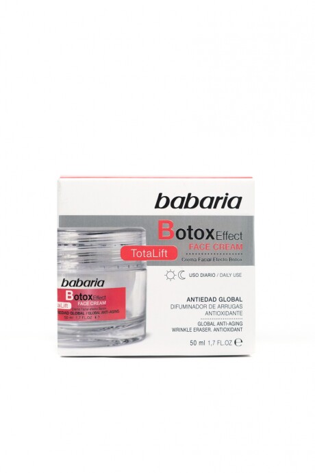 Crema facial Babaria x 50 ml Botox Effect