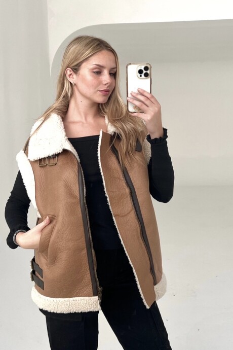 Chaleco STEFA Camel