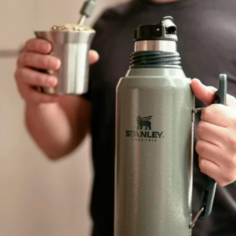 Termo Stanley Mate System De 1,2 Litros Verde Original Termo Stanley Mate System De 1,2 Litros Verde Original