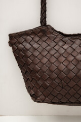 Noble Leather Bag Marron