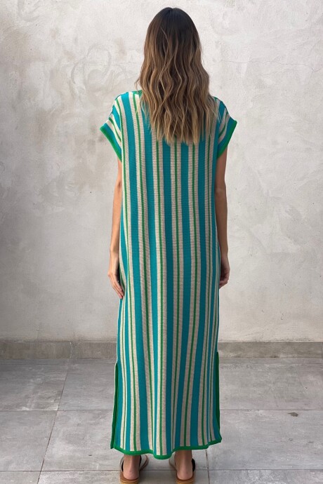VESTIDO NARDO Turquesa