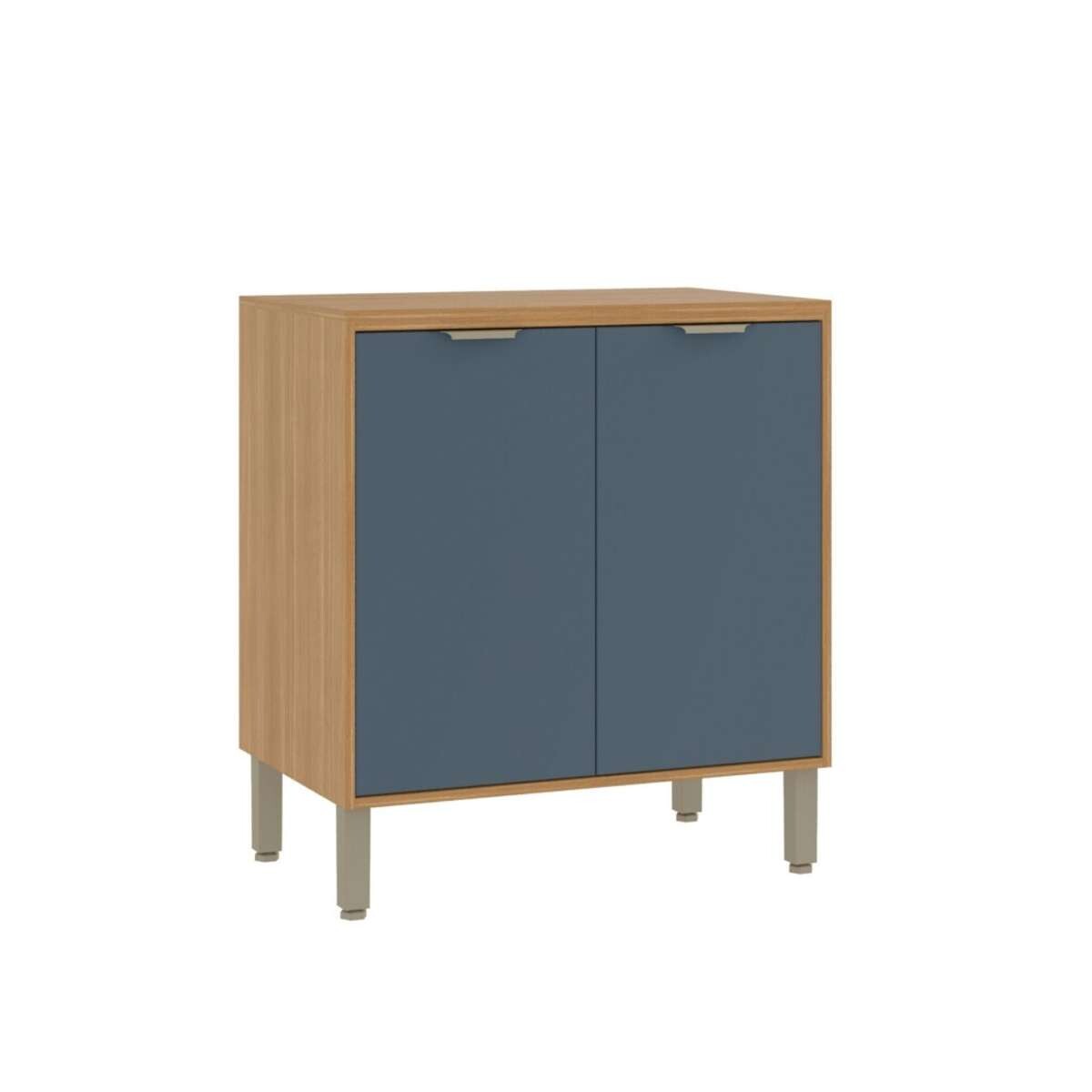 Bajo mesada 80 2 Puertas Color - Azul 