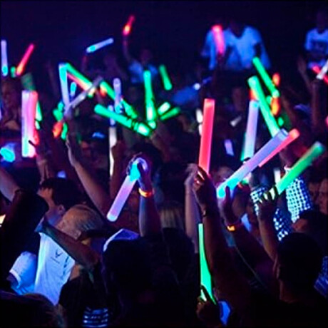 Set Cotillón Barra Luminosa Tubo Led Espuma X30 Multicolor Set Cotillón Barra Luminosa Tubo Led Espuma X30 Multicolor