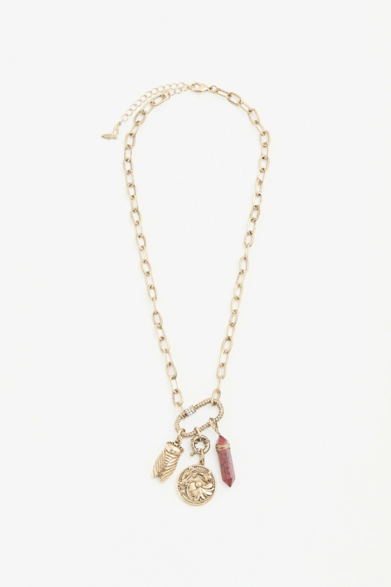 COL BLING HOOP Dorado