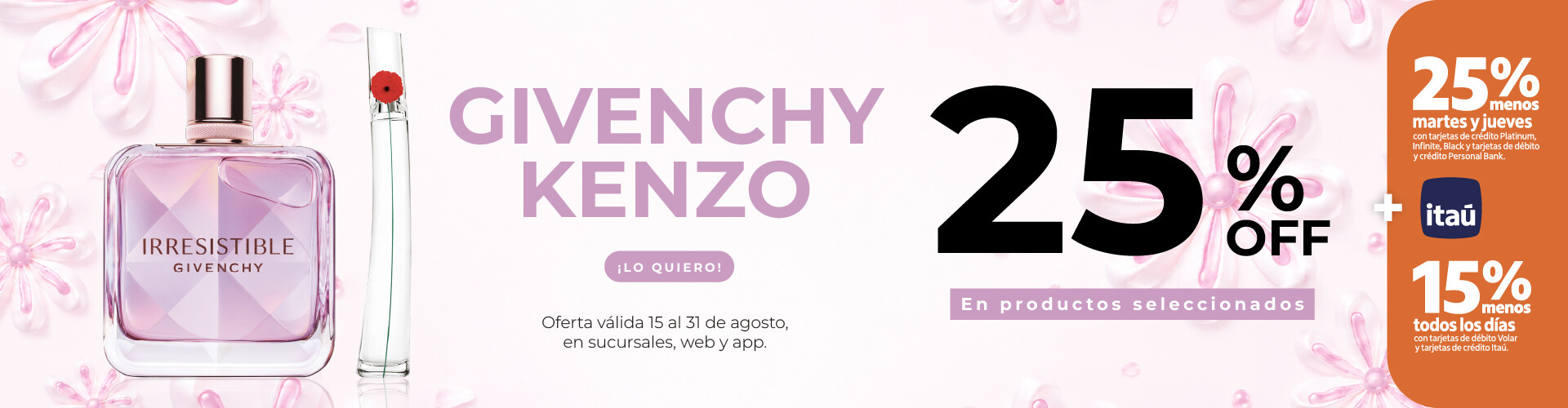 Givenchy y kenzo