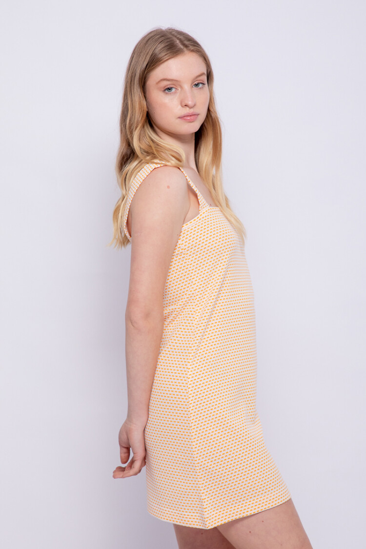 VESTIDO JESS Ocre Oro