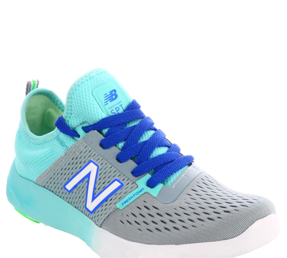 New balance verde 2025 agua y azul