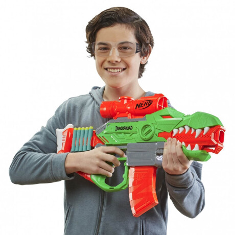 Lanzador Pistola Dardos Nerf Hasbro Dunosquad 2