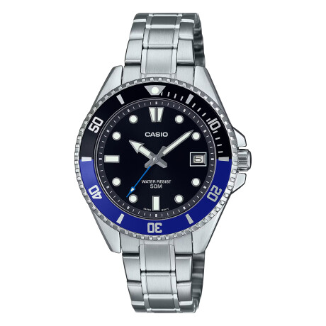 Reloj Casio en Acero Inoxidable Plateado 0